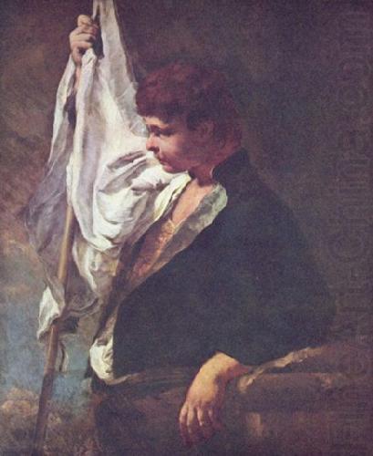 Ein junger Fahnentrager, Giovanni Battista Tiepolo